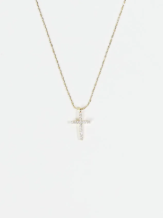 18k Gold Cross Necklace 18kgold Women Altar039d State Necklaces