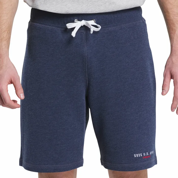 2025 US Open Alt Logo 9quot Inseam Sweat Short Men Shorts FootJoy