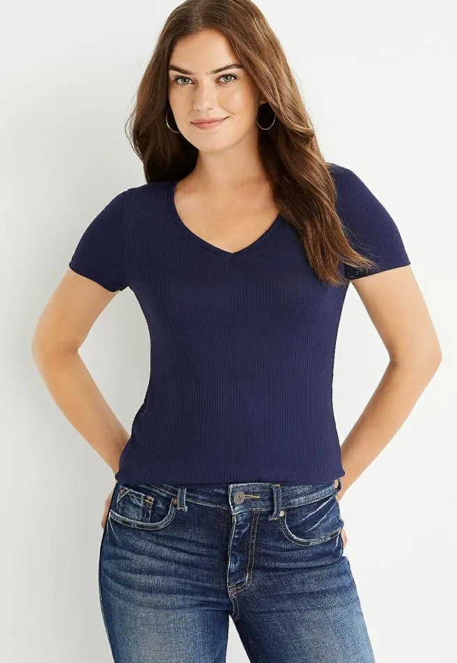 247 Navy TuckIn Tee Women Maurices Tops