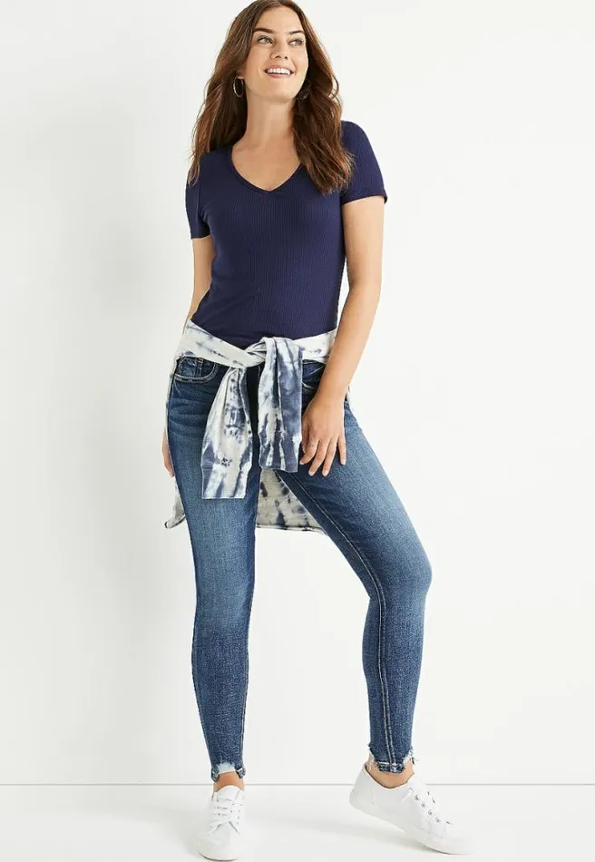 247 Navy TuckIn Tee Women Maurices Tops