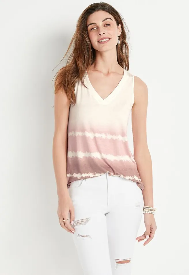 247 Ombre Tie Dye Tank Top Women Maurices Tops