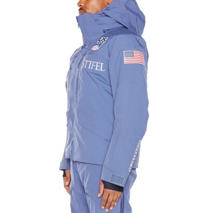 6Cento 602T US Ski Jacket 8211 Blue Fiord Blue Fiord Men Kappa Jackets