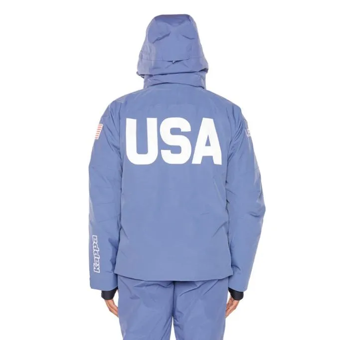 6Cento 602T US Ski Jacket 8211 Blue Fiord Blue Fiord Men Kappa Jackets