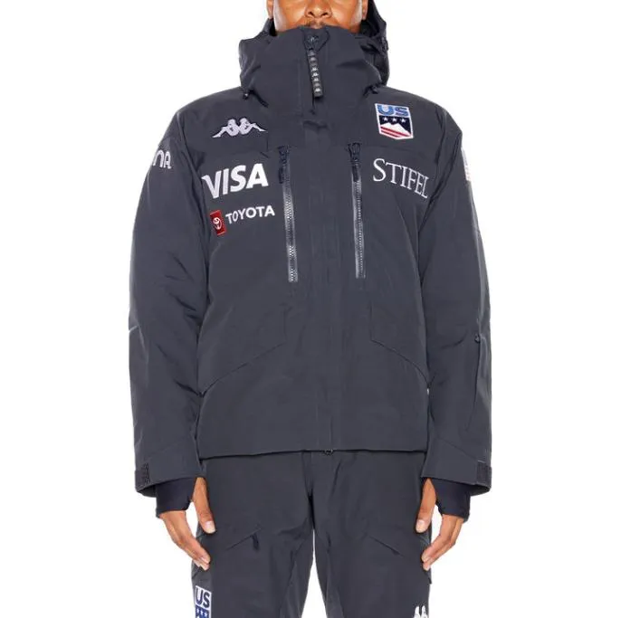 6Cento 602T US Ski Jacket 8211 Navy Navy Men Kappa Jackets