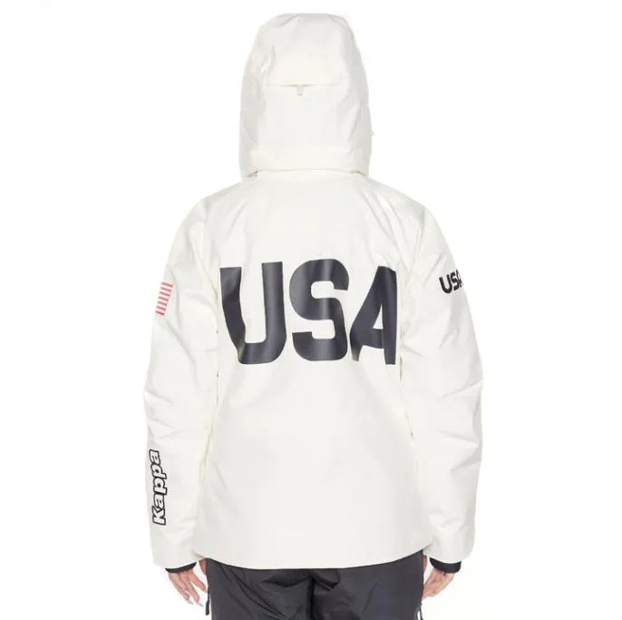 6Cento 604T US Ski Jacket 8211 White White Women Kappa Jackets