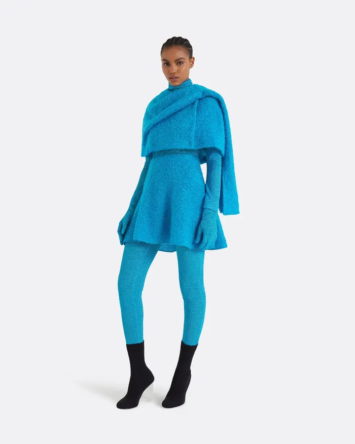Accessories Astin Aquamarine Gloves Aquamarine 8211 Safiyaa Women