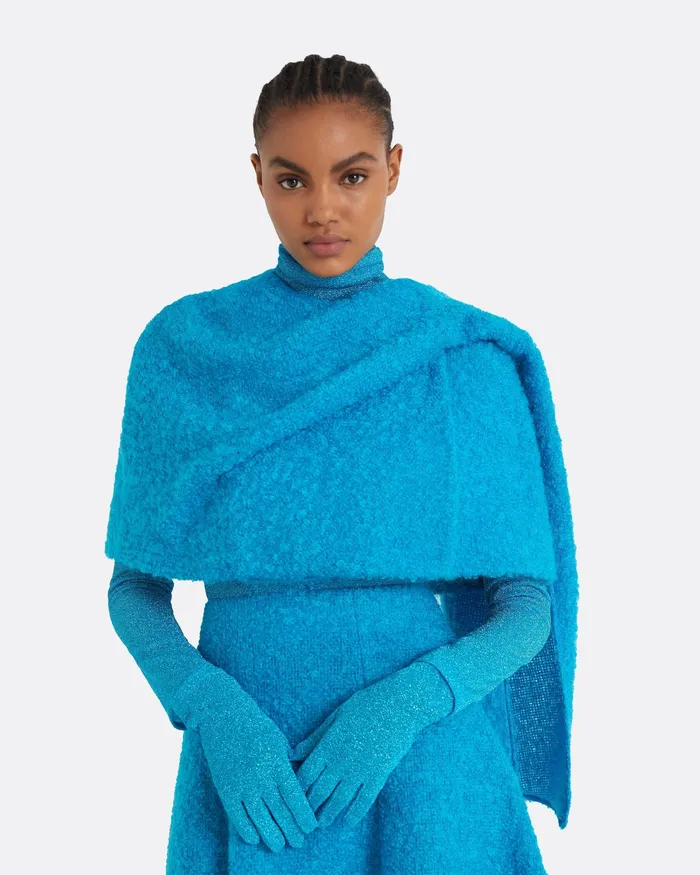 Accessories Astin Aquamarine Gloves Aquamarine 8211 Safiyaa Women