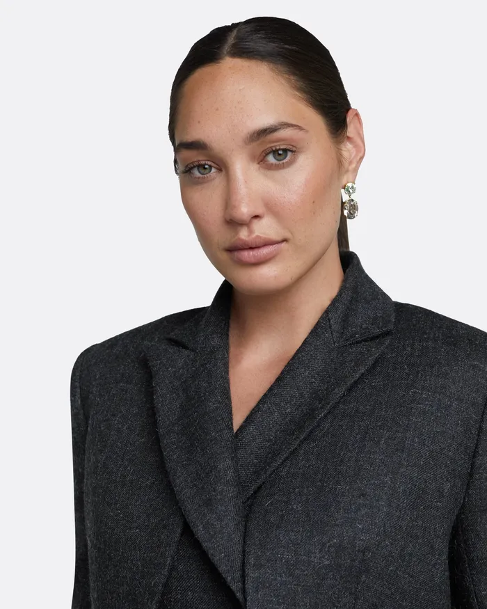 Ailbhe Speckled Grey Jacket Speckled Grey Jackets and Coats Safiyaa Women
