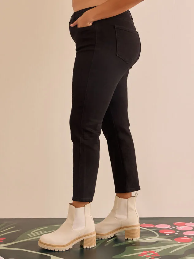 Alyssa Straight Leg Jean Black Women Altar039d State Bottoms