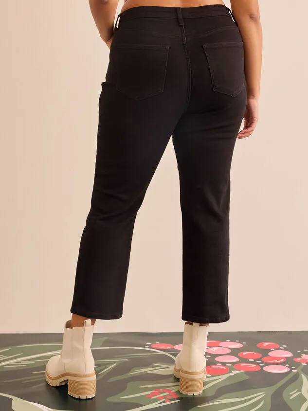 Alyssa Straight Leg Jean Black Women Altar039d State Bottoms