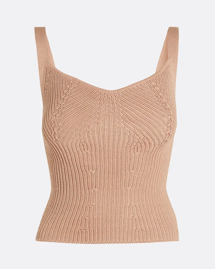 Amal Old Rose Crochet Top Old Rose Tops Safiyaa Women