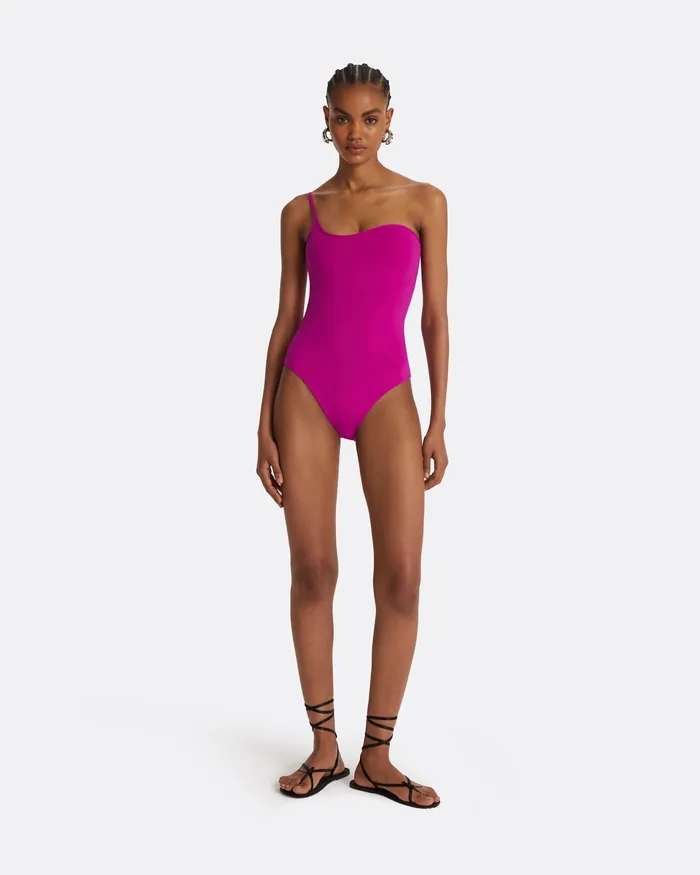 Amyra Magenta Swimsuit Magenta Women Swimwear Safiyaa