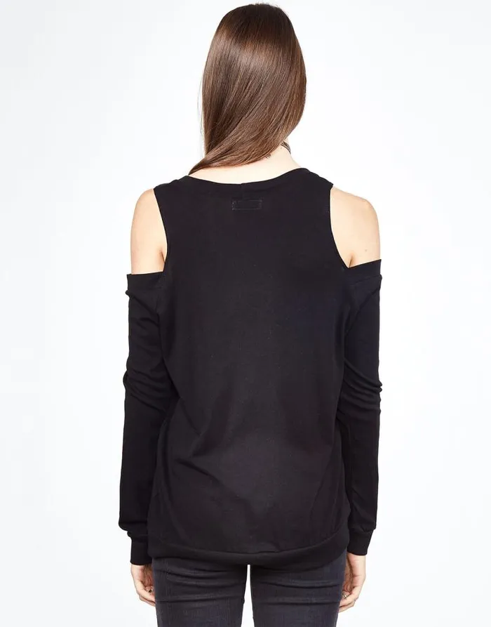 Analise Red Tongue Black Women Lauren Moshi Long Sleeve