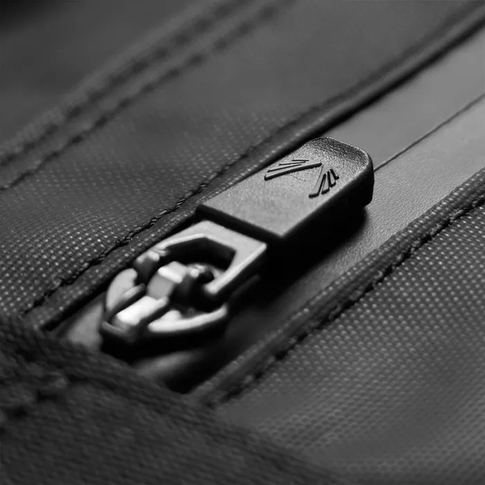 ASRV Bags Men Barrel Gym Duffle Bag Black