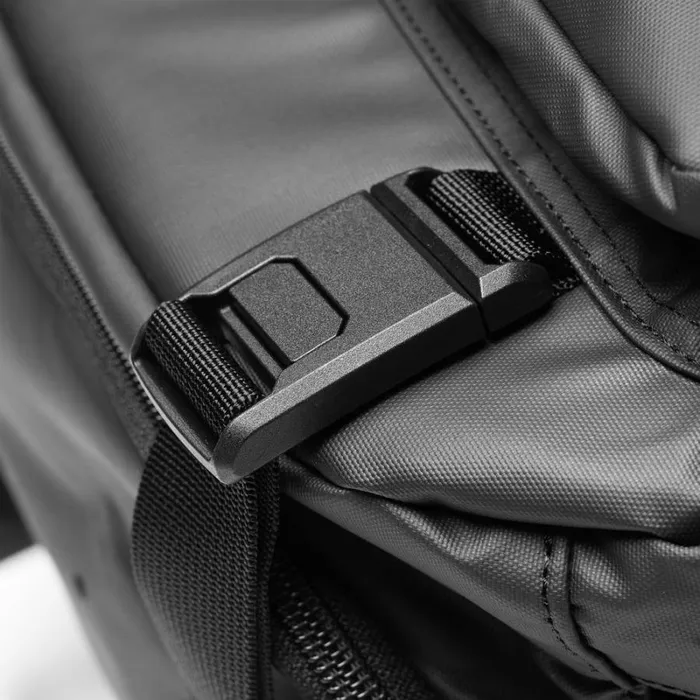 ASRV Bags Men Waterproof Large Travel Backpack Black