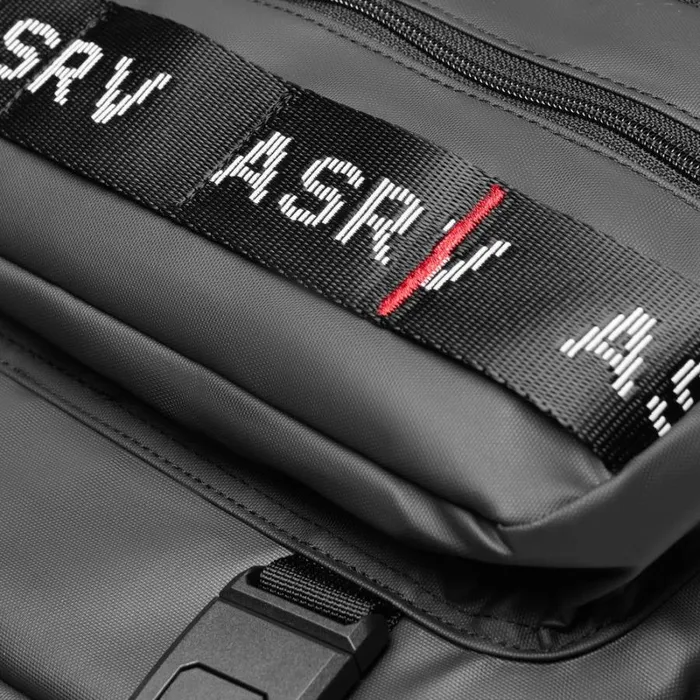 ASRV Bags Men Waterproof Large Travel Backpack Black