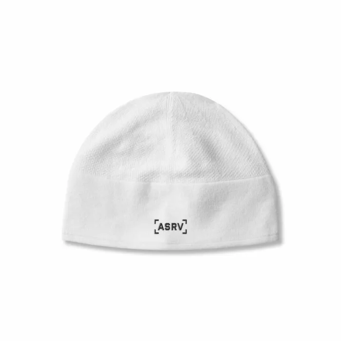 ASRV Hats and Headwear Men Merino Wool Skull Cap White 034bracket034