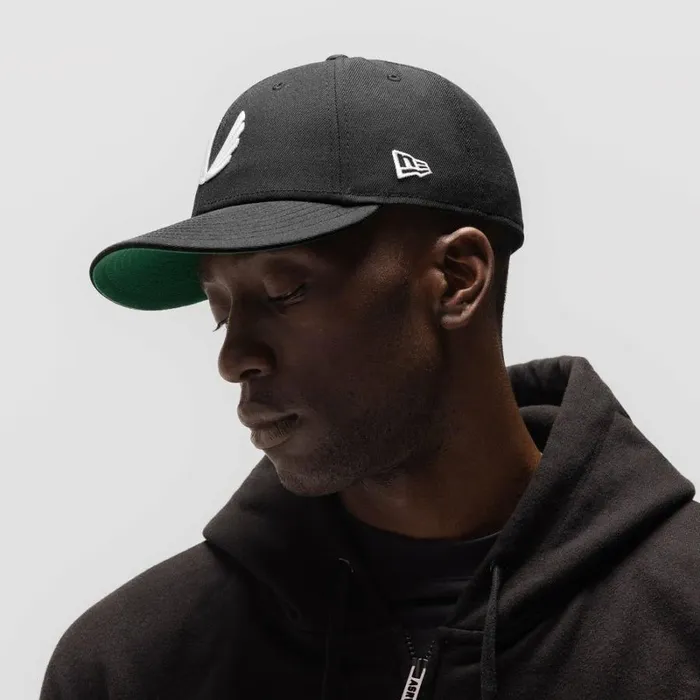 ASRV Hats and Headwear Men New Era 59Fifty Low Profile Hat Blackwhite wings