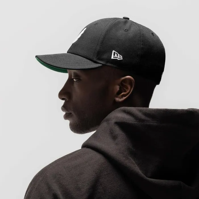 ASRV Hats and Headwear Men New Era 59Fifty Low Profile Hat Blackwhite wings