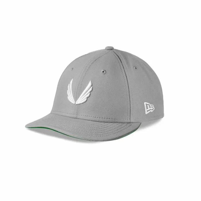 ASRV Hats and Headwear Men New Era 59Fifty Low Profile Hat Greywhite wings