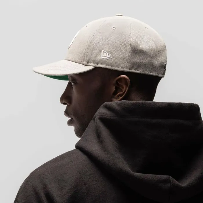 ASRV Hats and Headwear Men New Era 59Fifty Low Profile Hat Stonewhite wings