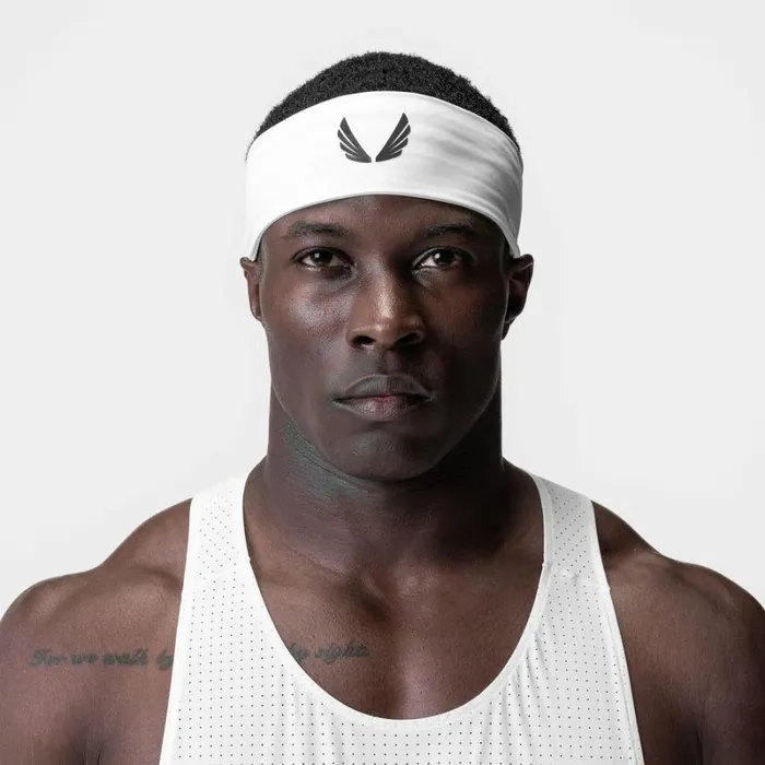ASRV Hats and Headwear Men WarpFlexx Headband White 034wings034