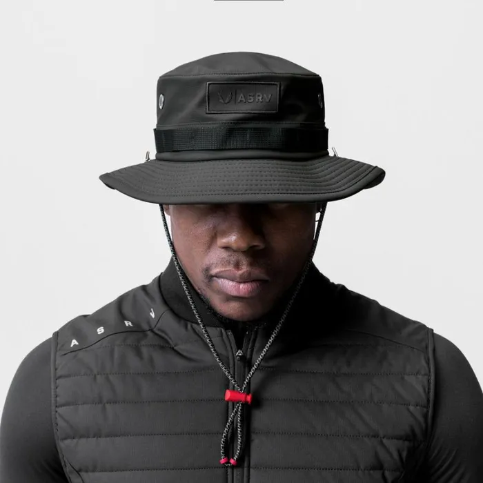 ASRV Hats and Headwear Men Waterproof Vented Boonie Hat Black
