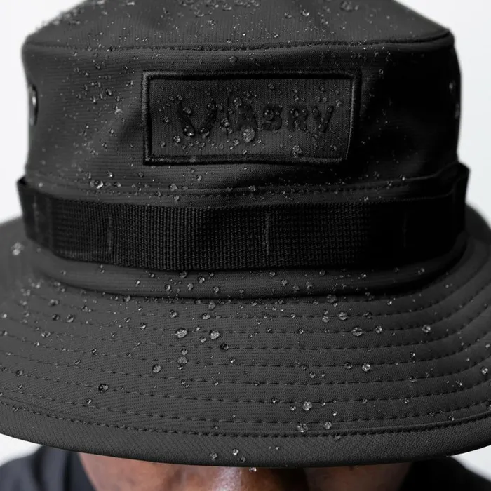 ASRV Hats and Headwear Men Waterproof Vented Boonie Hat Black