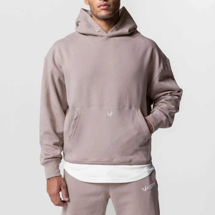 ASRV Hoodies and Sweatshirts Men TechTerry Hoodie Etherea