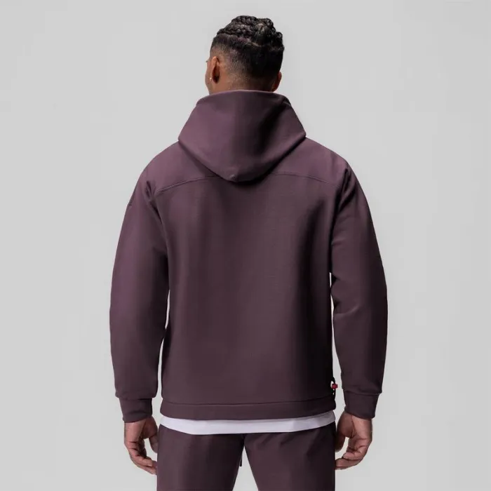 ASRV Hoodies and Sweatshirts Men TechTerry WeatherReady Training Hoodie Deep Purple 034asrv034