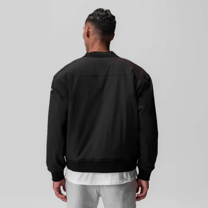 ASRV Jackets and Outerwear Men Ripstop Insulated Bomber Jacket Black
