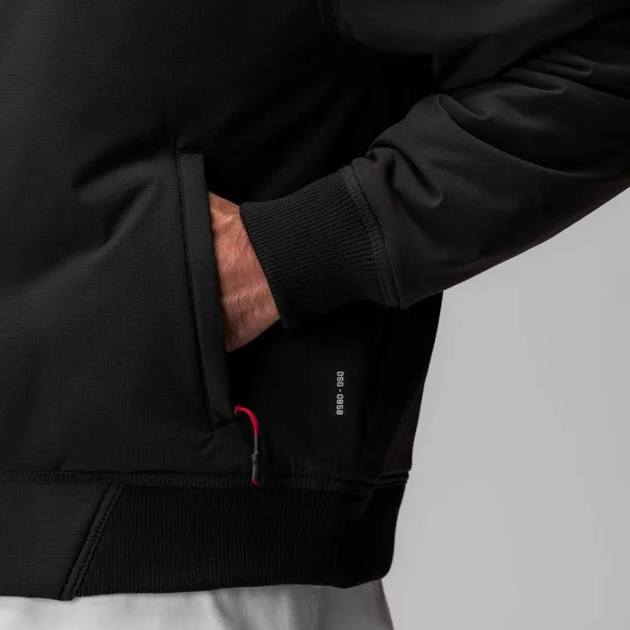 ASRV Jackets and Outerwear Men Ripstop Insulated Bomber Jacket Black