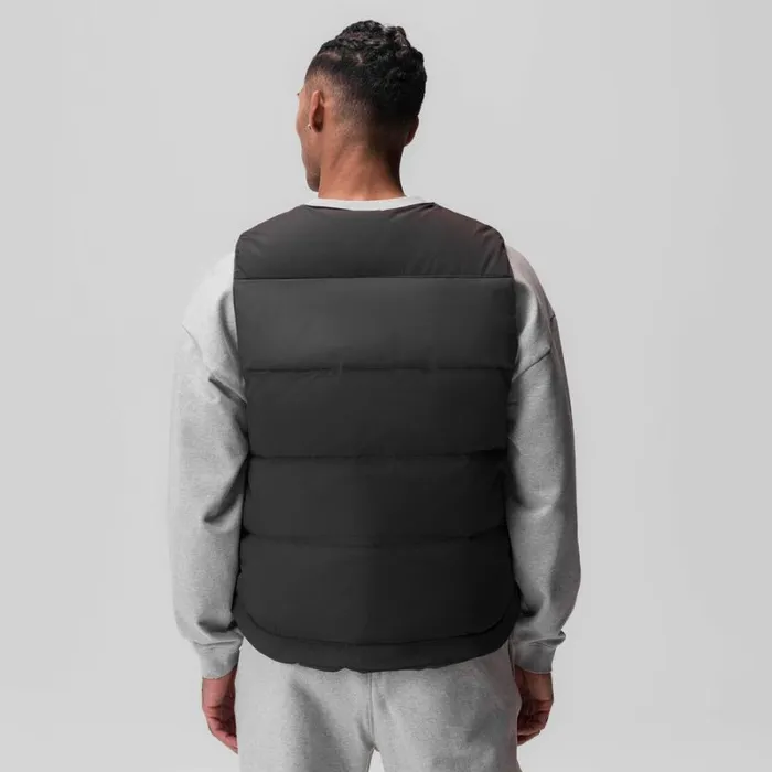 ASRV Jackets and Outerwear Men Ripstop Insulated Puffer Gilet Space Grey