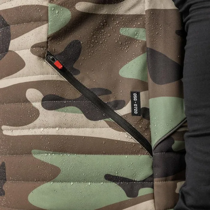 ASRV Jackets and Outerwear Men Waterproof Insulated Run Vest Woodland Camo