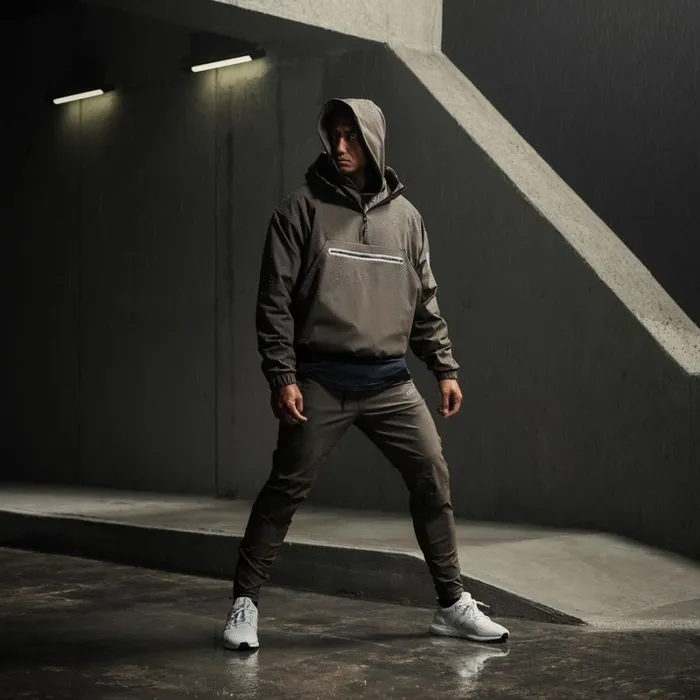 ASRV Jackets and Outerwear Men WeatherReady Anorak Jacket Deep Taupe
