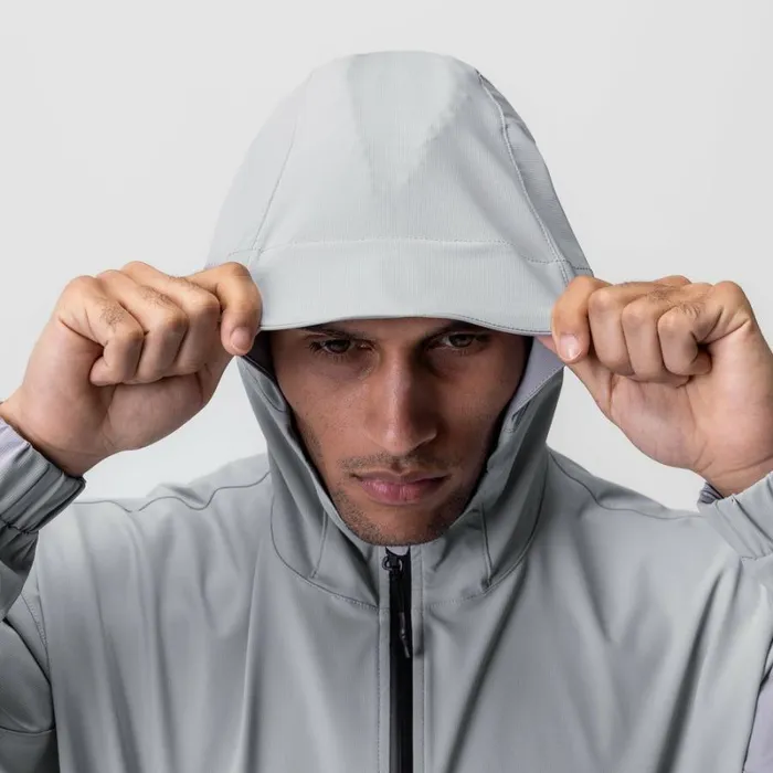 ASRV Jackets and Outerwear Men WeatherReady Anorak Jacket Slate Grey 034patch034 ASRV Jackets and Outerwear Men WeatherReady Anorak Jacket Slate Grey 034patch034