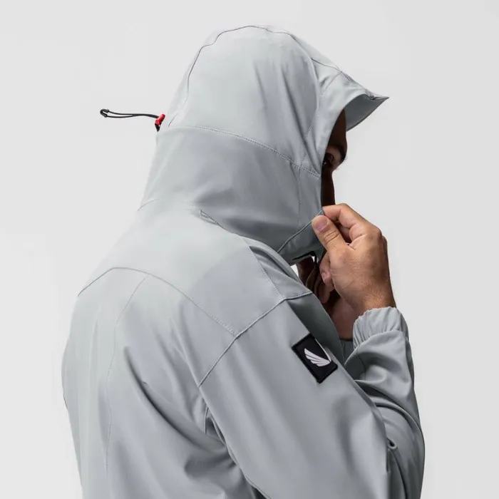 ASRV Jackets and Outerwear Men WeatherReady Anorak Jacket Slate Grey 034patch034 ASRV Jackets and Outerwear Men WeatherReady Anorak Jacket Slate Grey 034patch034