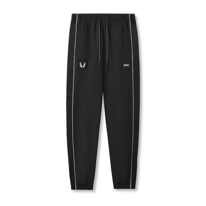 ASRV Joggers and Pants Men Ripstop Oversized Track Pant Black 034patch034