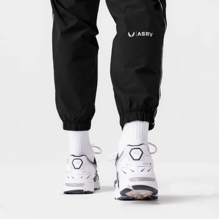 ASRV Joggers and Pants Men Ripstop Oversized Track Pant Black 034patch034