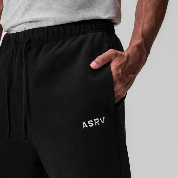 ASRV Joggers and Pants Men Tech Essential Straight Leg Sweats Black 034training Division034 ASRV Joggers and Pants Men Tech Essential Straight Leg Sweats Black 034training Division034