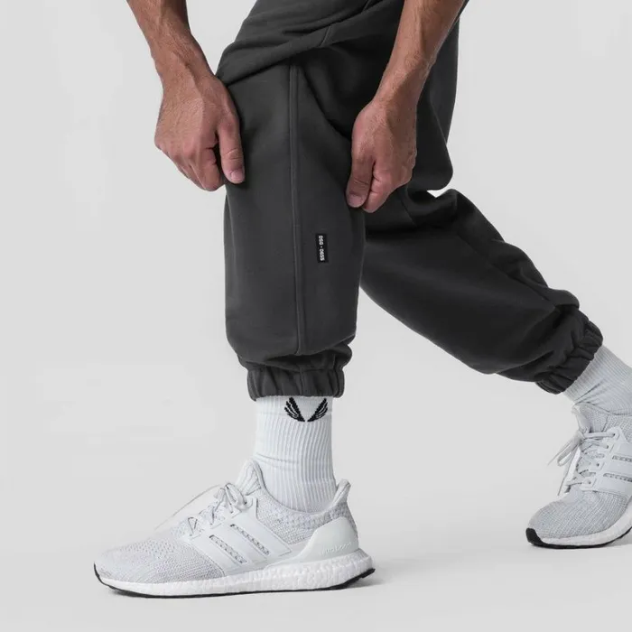 ASRV Joggers and Pants Men TechTerry Oversized Sweats Space Grey