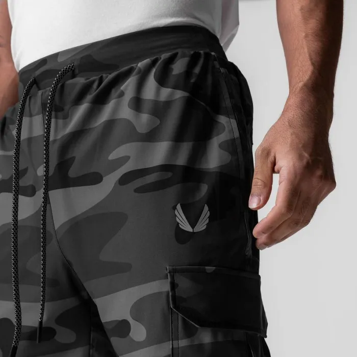 ASRV Joggers and Pants Men TetraLite Cargo High Rib Jogger Black Camo 034reflective034
