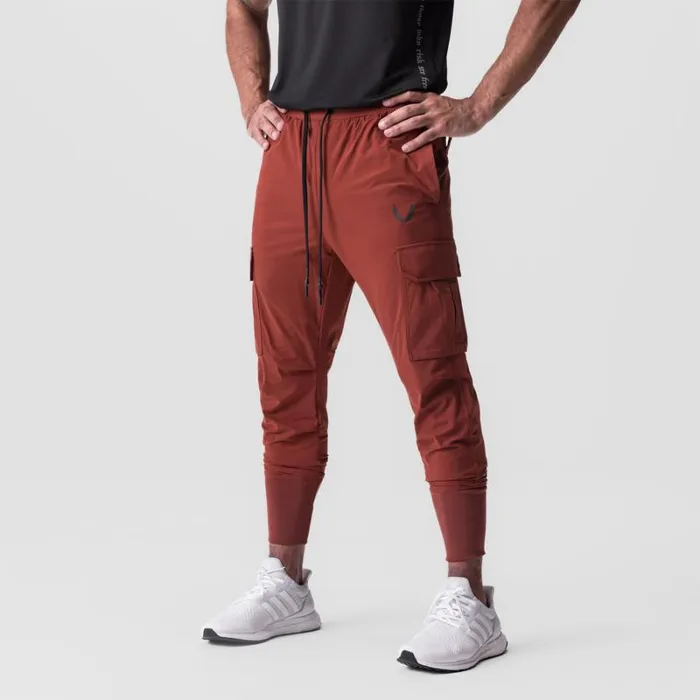 ASRV Joggers and Pants Men TetraLite Cargo High Rib Jogger Brick