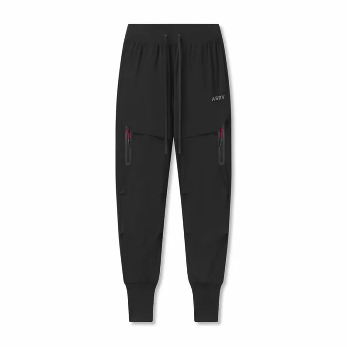ASRV Joggers and Pants Men TetraLite Tech High Rib Jogger Black