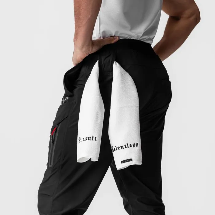 ASRV Joggers and Pants Men TetraLite Tech High Rib Jogger Black
