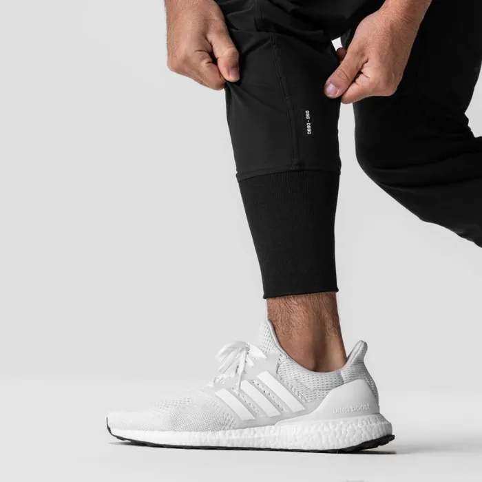 ASRV Joggers and Pants Men TetraLite Tech High Rib Jogger Black