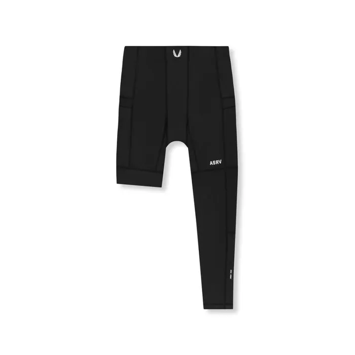 ASRV Leggings Men WarpFlexxLite Single Legging Black