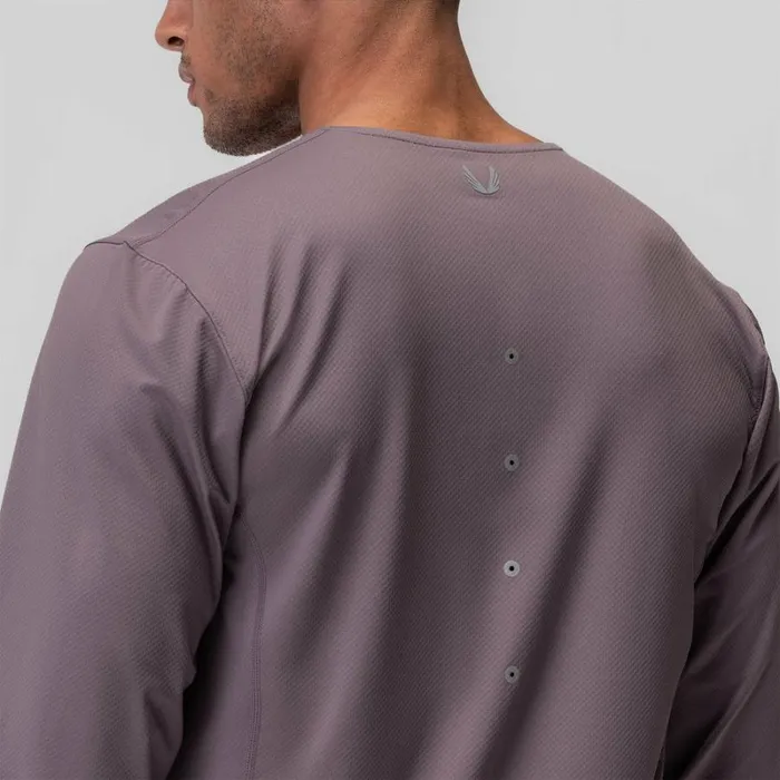 ASRV Long Sleeves Men NanoMesh Training Long Sleeve Moonscape 034space Bracket034 ASRV Long Sleeves Men NanoMesh Training Long Sleeve Moonscape 034space Bracket034