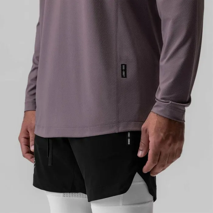 ASRV Long Sleeves Men NanoMesh Training Long Sleeve Moonscape 034space Bracket034 ASRV Long Sleeves Men NanoMesh Training Long Sleeve Moonscape 034space Bracket034