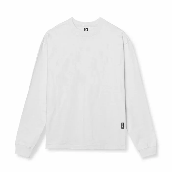 ASRV Long Sleeves Men Tech Essential Relaxed Long Sleeve White